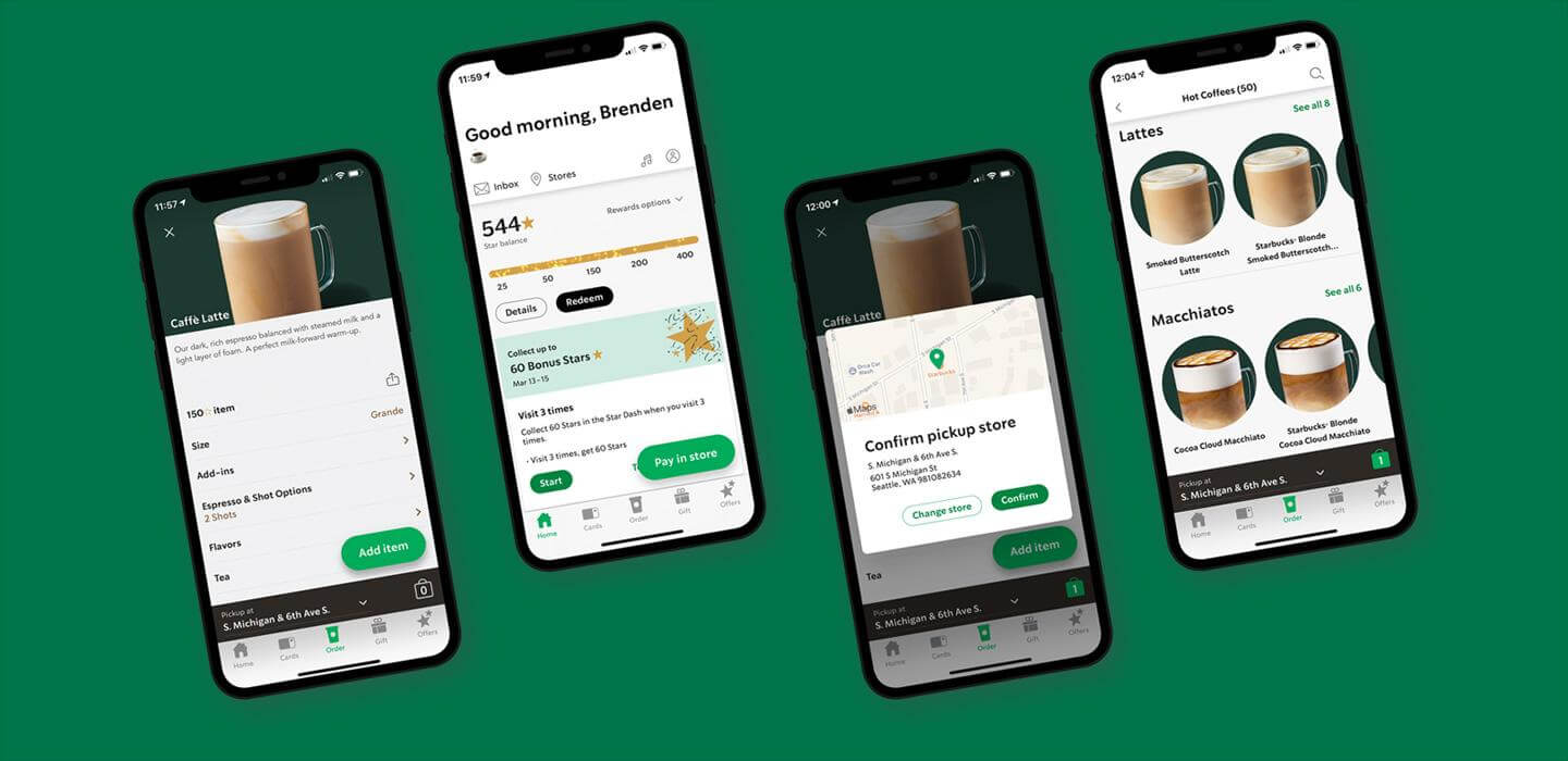 Starbucks Loyalty App Screenshot